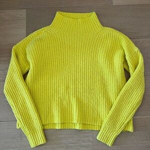 Anthropologie Yellow Sweater